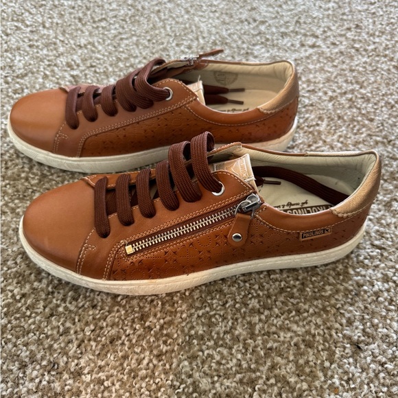 Pinkalinos Lanzarote Women’s Leather Sneakers - Picture 8 of 15